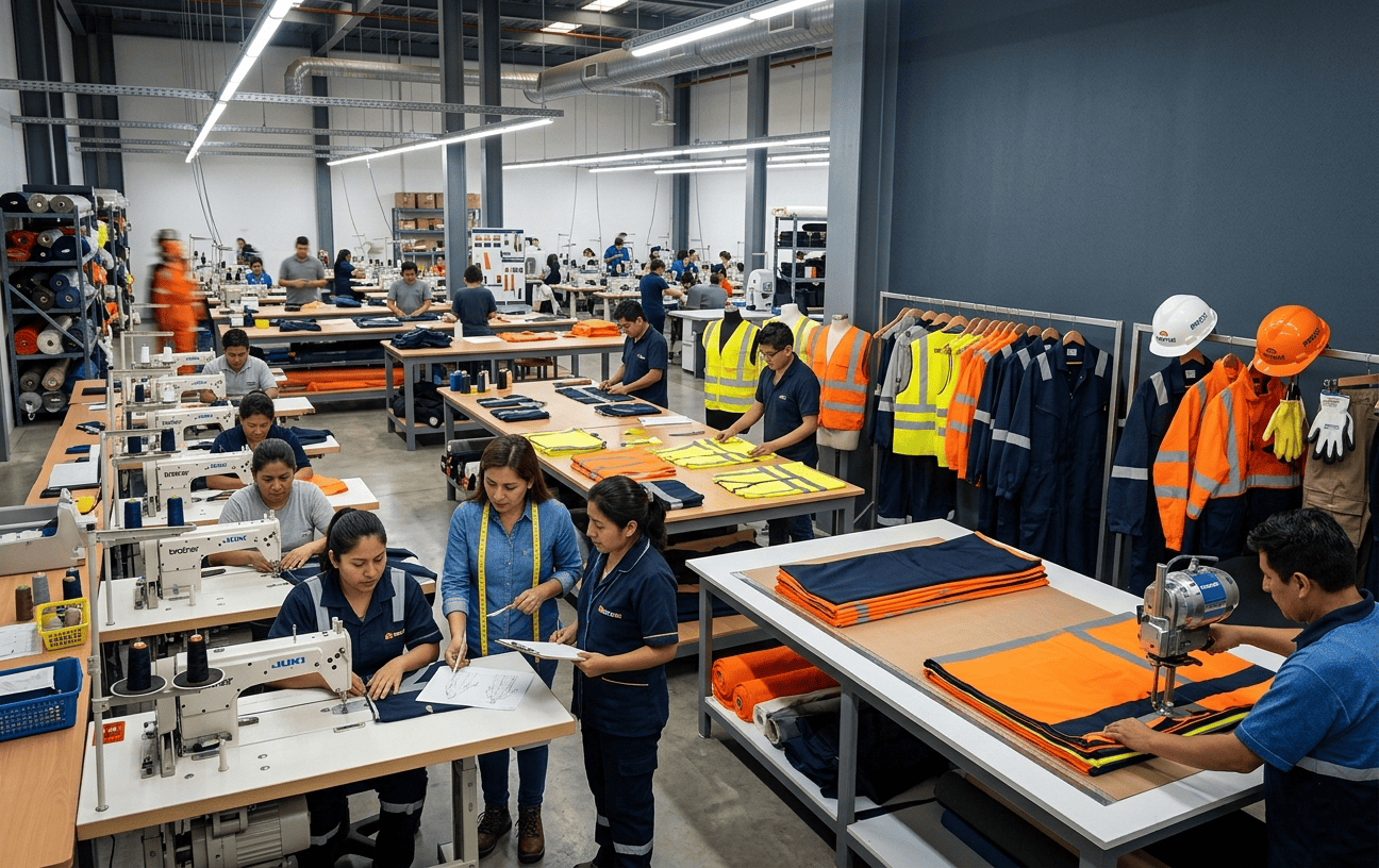Taller de confección y producción textil de Hermanos Grande S.A.C.